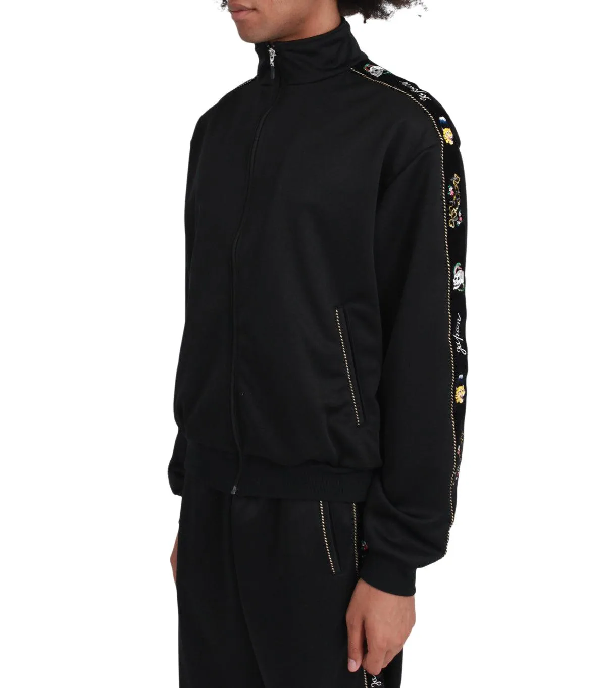 Kapital Ska-Line Jam Track Jacket Black