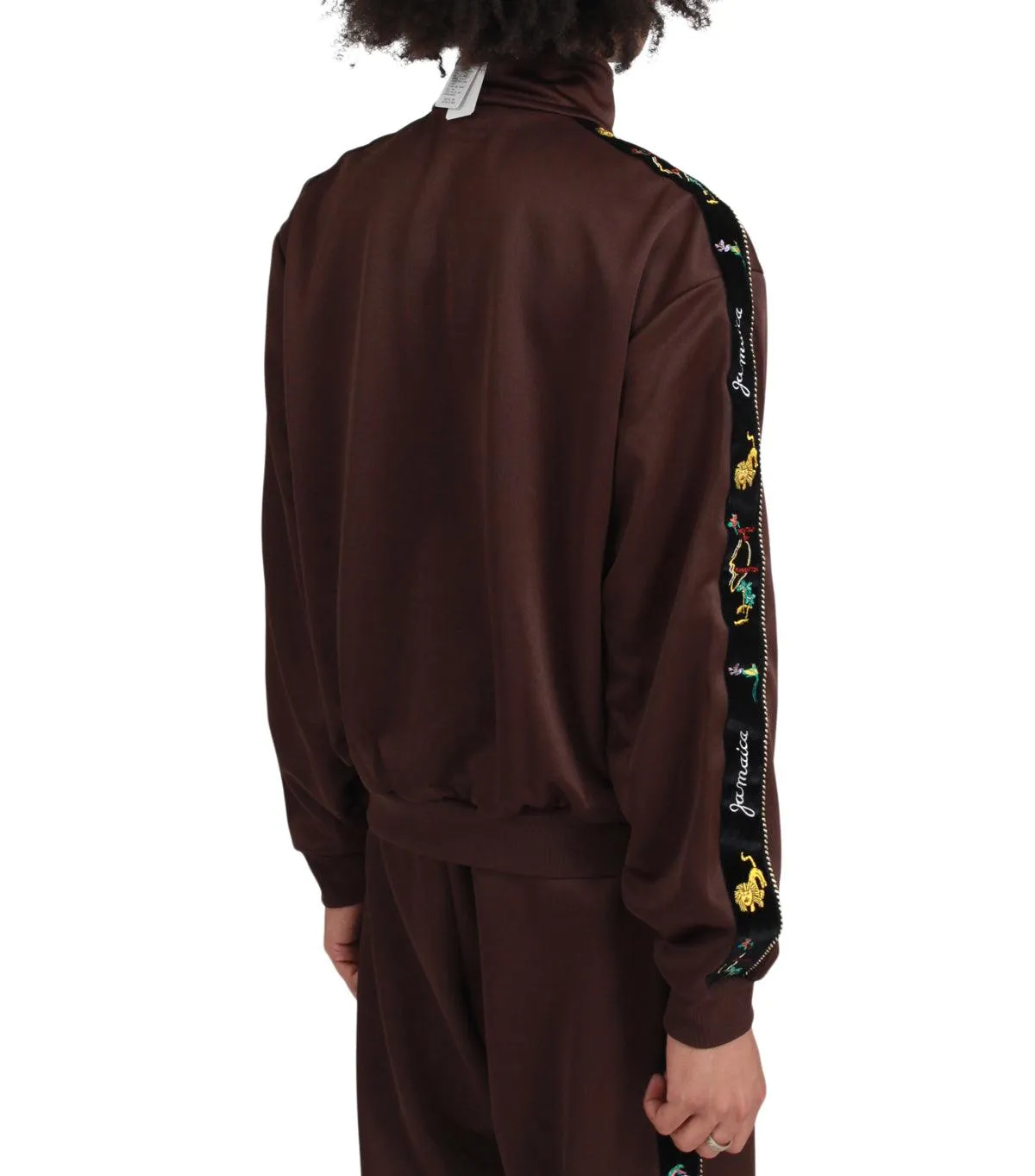 Kapital Ska-Line Jam Track Jacket Brown