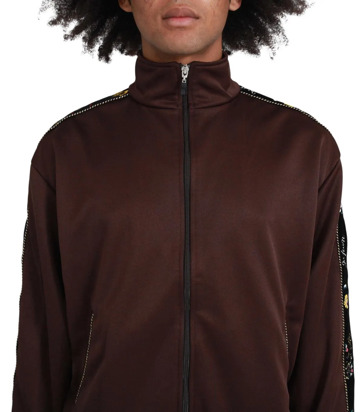 Kapital Ska-Line Jam Track Jacket Brown