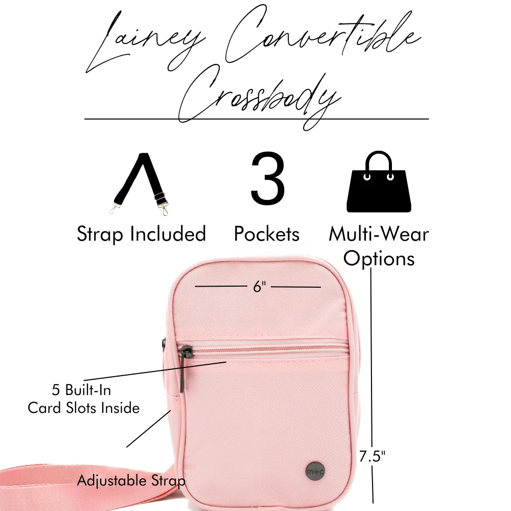 Lainey Convertible Multi-Wear Travel Crossbody