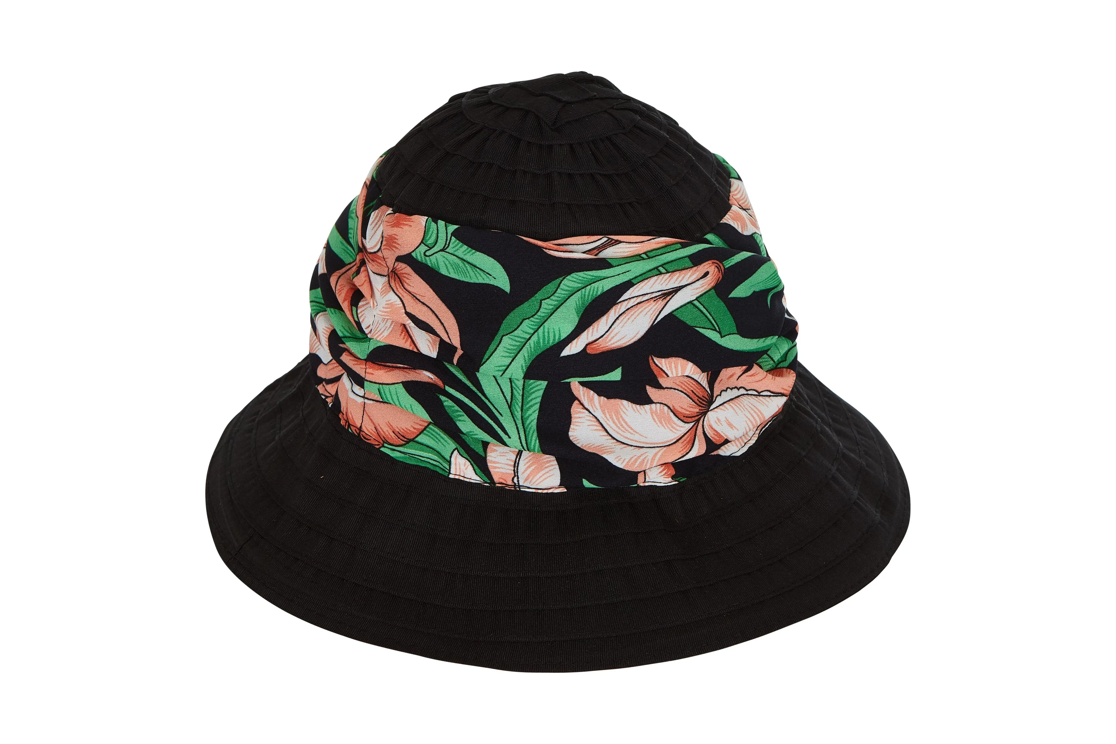 Laundry By Shelli Segal Womens Summer Sun Bucket Hat - Travel Packable Foldable