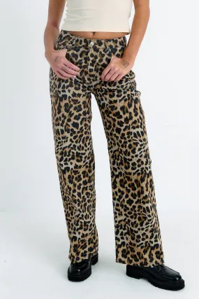 Leopard Release Jean