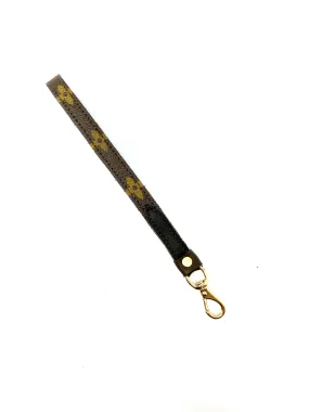 Louis Vuitton Luxury Repurposed Wristlet Strap