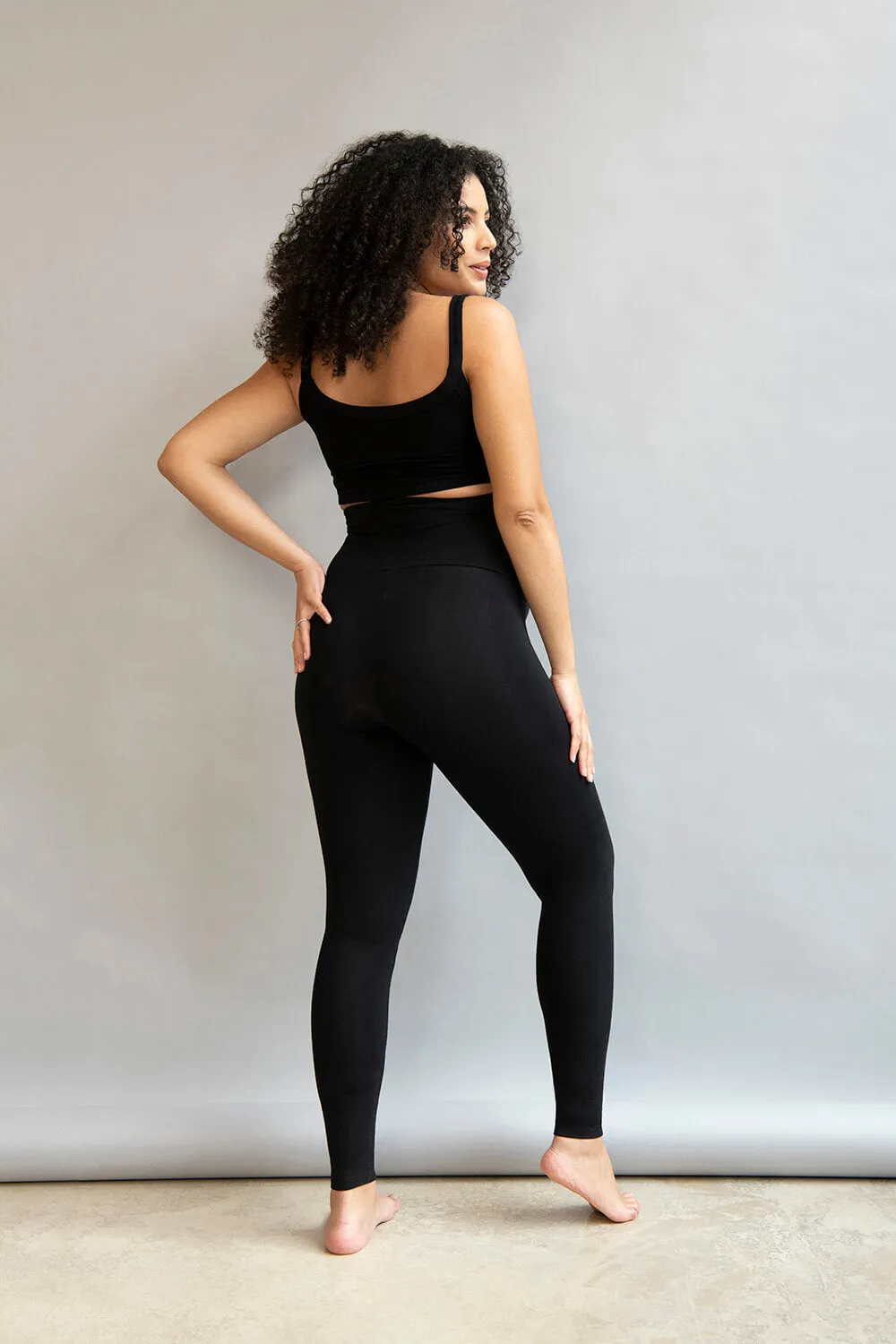 Maternity Lightweight Everyday Leggings - Black