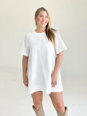 Maureen Mini Dress - White