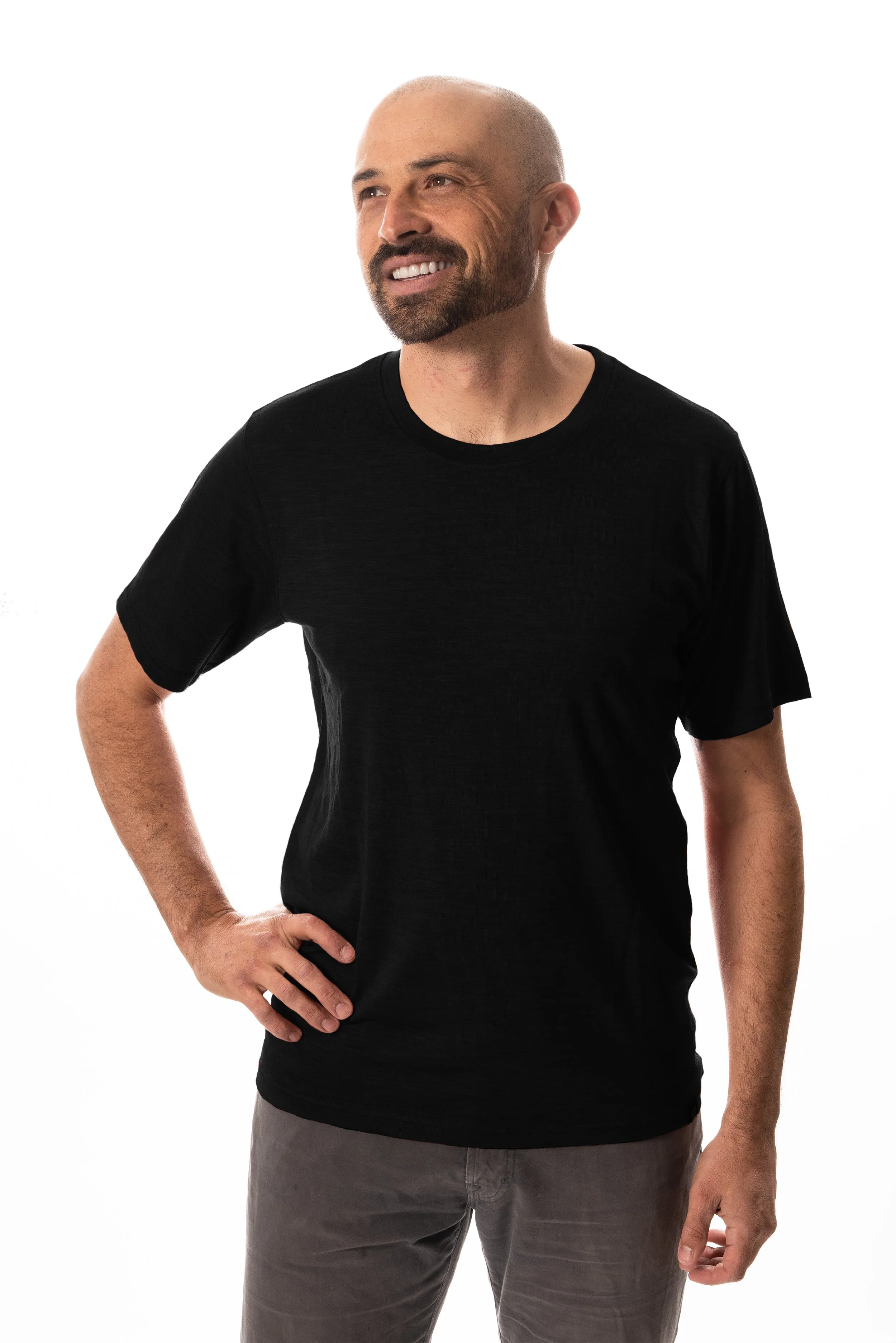 Men's Alpine Mid-Weight Merino Wool Tee