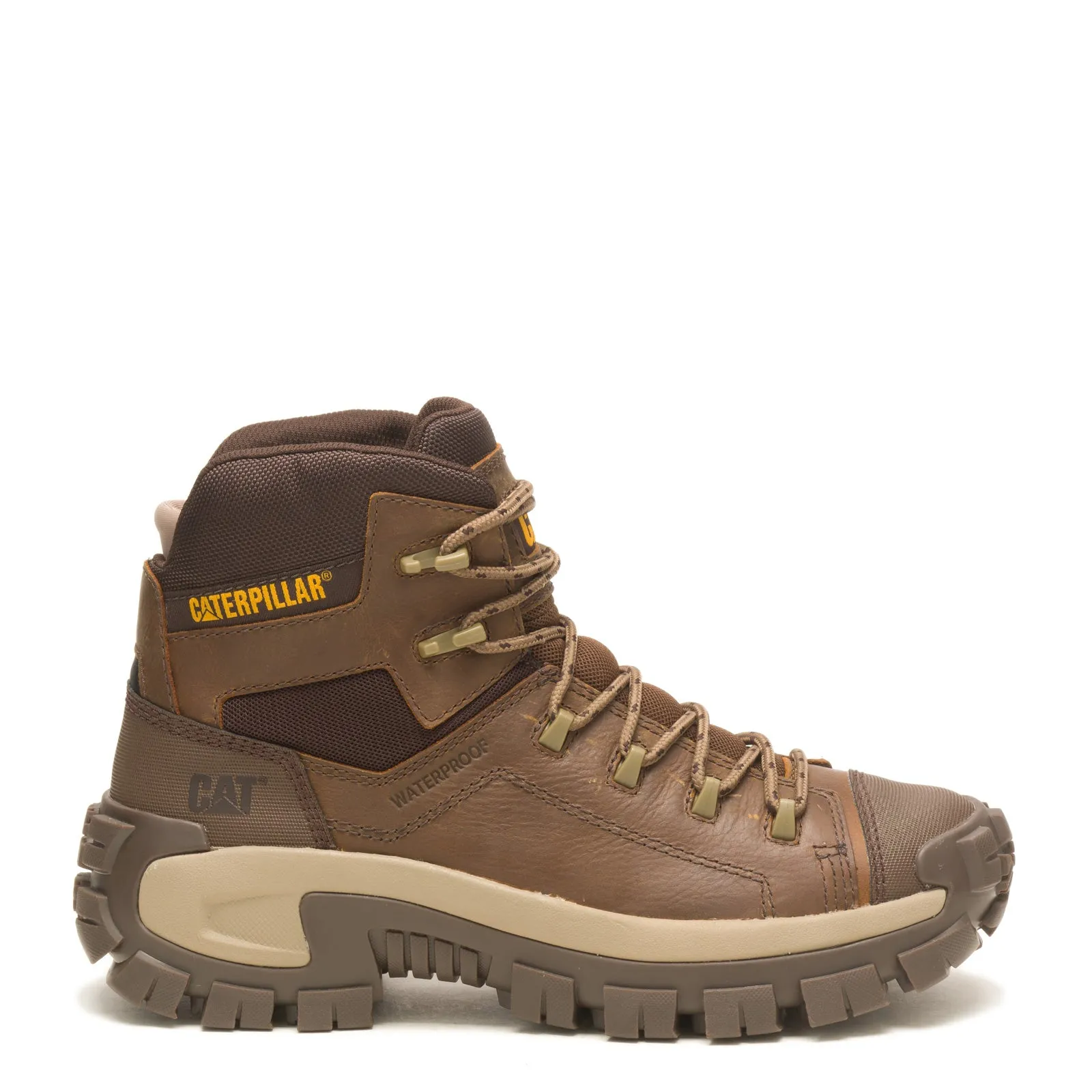 Men's Caterpillar, Invader Hiker Waterproof Soft Toe Work Boot