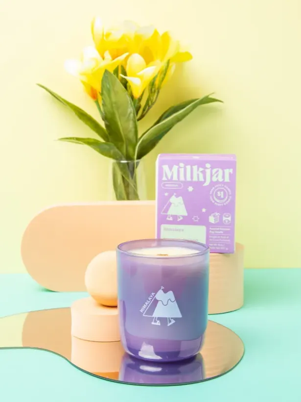 MILK JAR CANDLE CO Essential Oil Candle