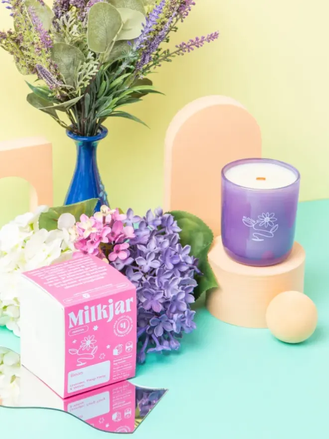 MILK JAR CANDLE CO Essential Oil Candle