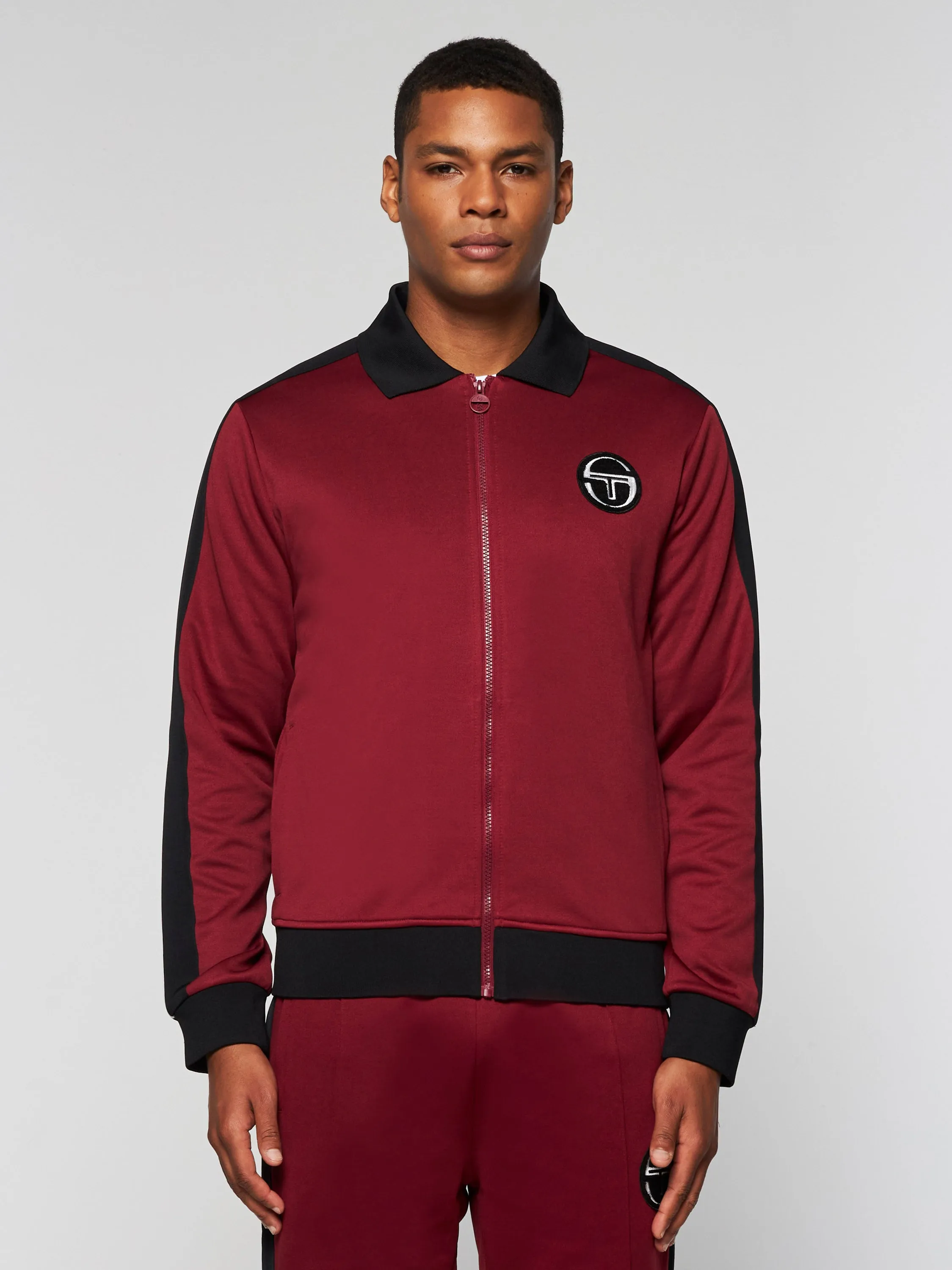 Monte Track Jacket Archivio- Merlot