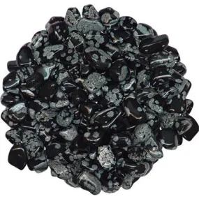 OBSIDIAN/SNOWFLAKE - Tumbled Large