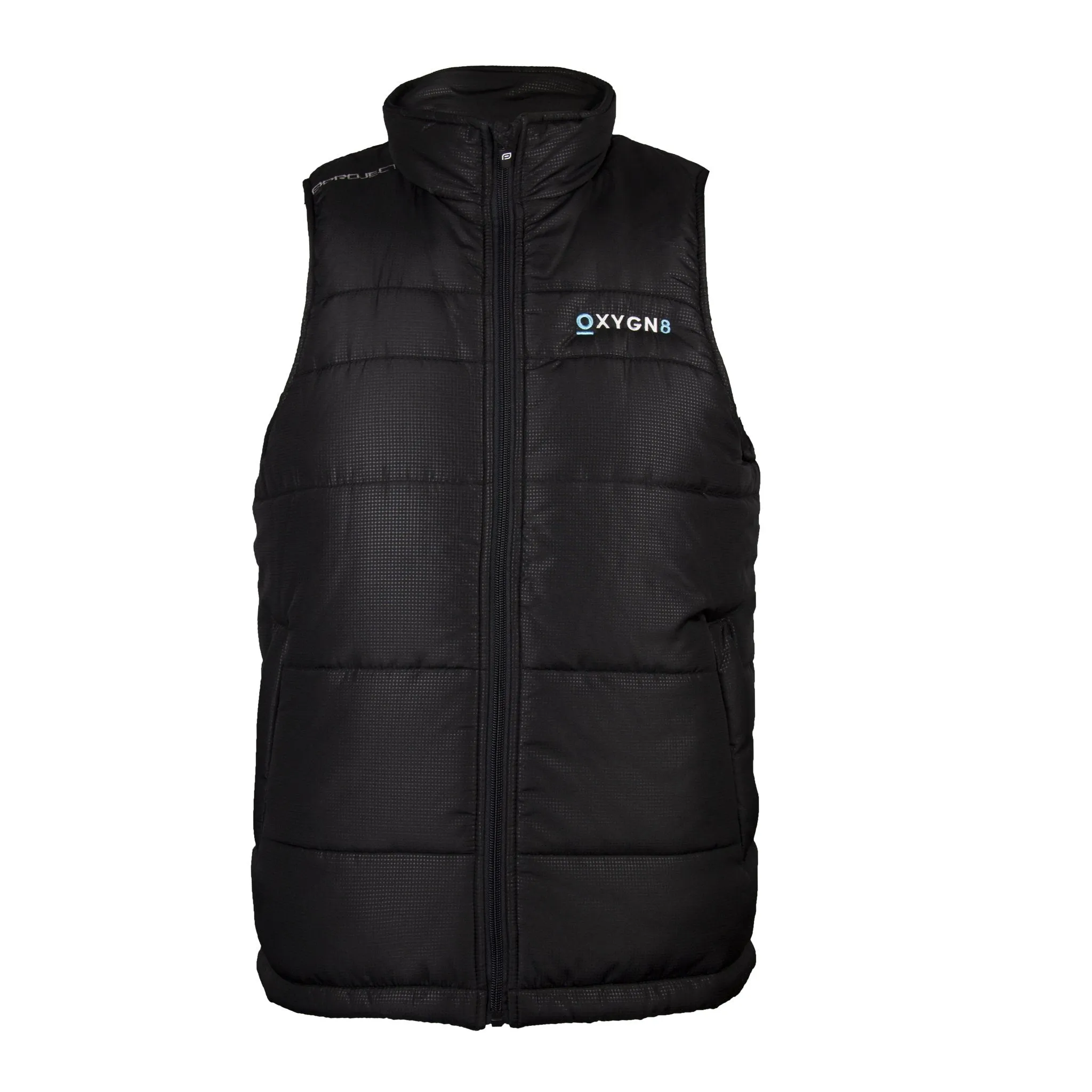 OXYGN8 Men's Puffer Vest - Black