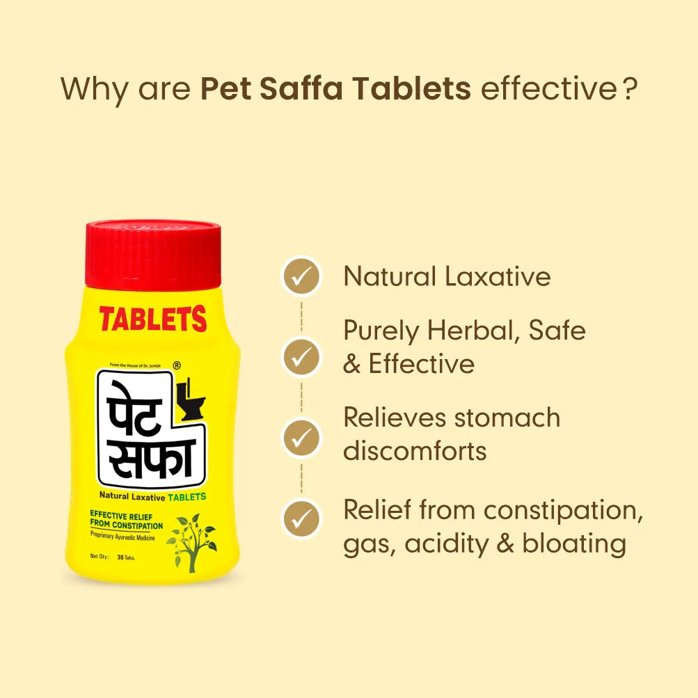 Pet Saffa Combo Pack (Granules 60g, 30 tabs)