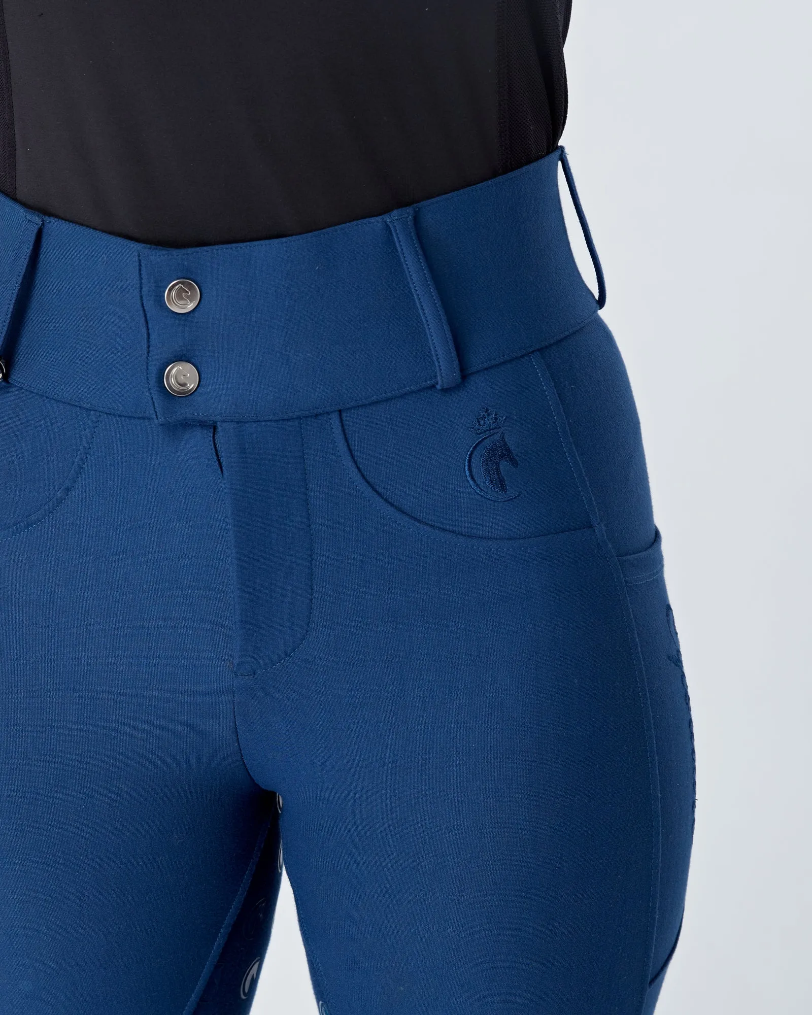 Premium Hybrid Breeches - SUMMER NAVY