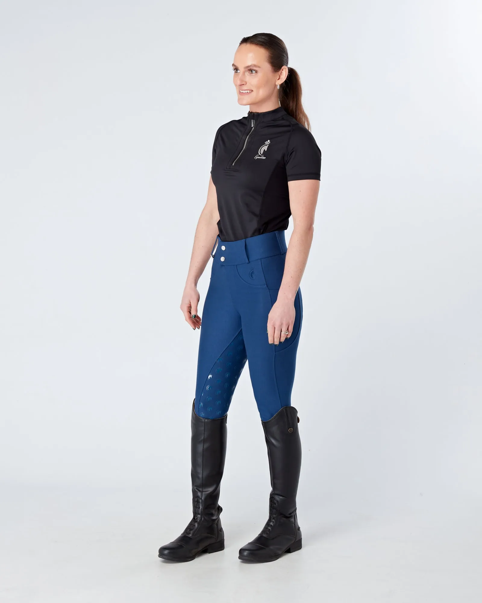 Premium Hybrid Breeches - SUMMER NAVY