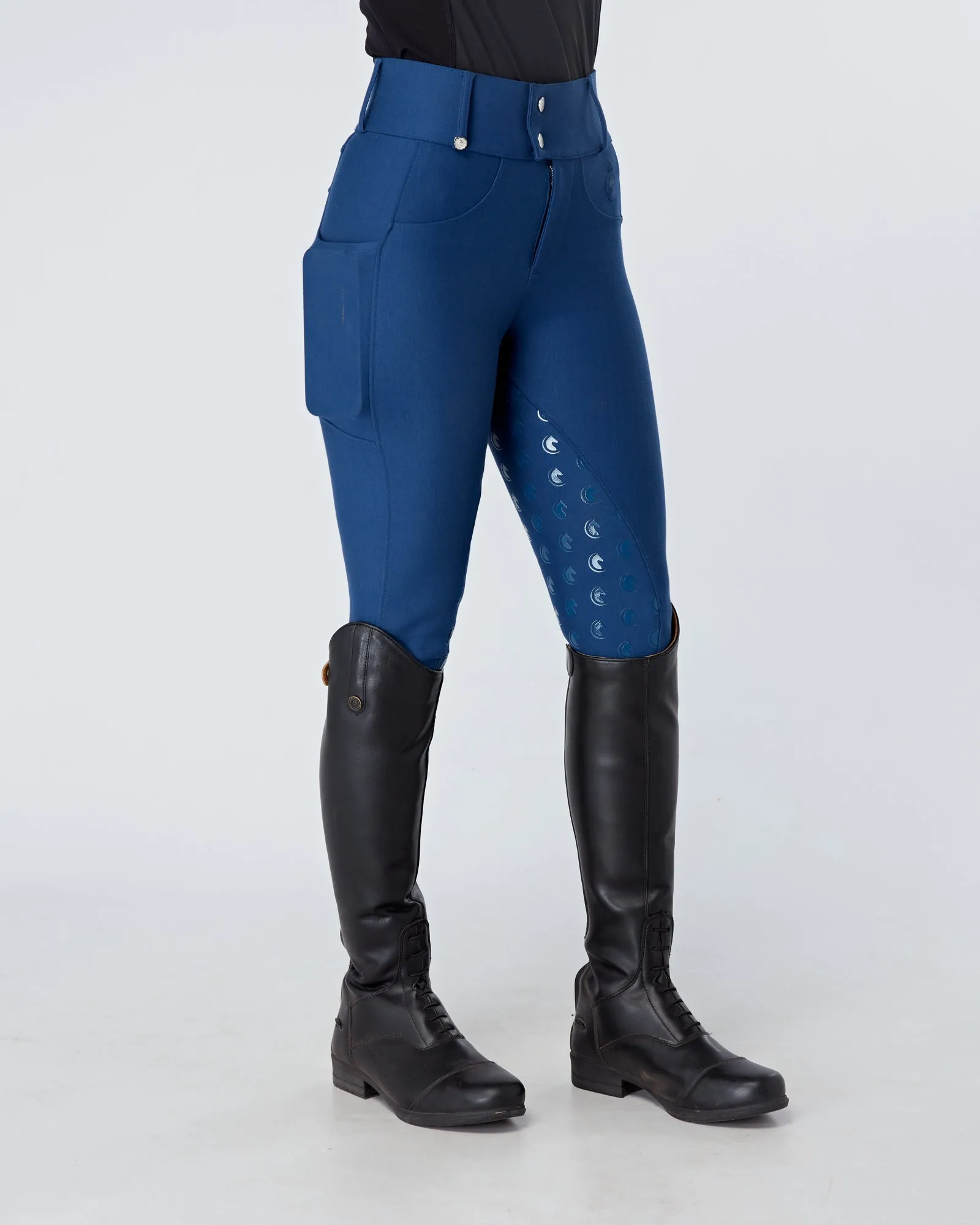 Premium Hybrid Breeches - SUMMER NAVY