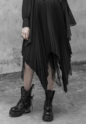 Punk Rave - Both Sides Gothic Black - Skirt