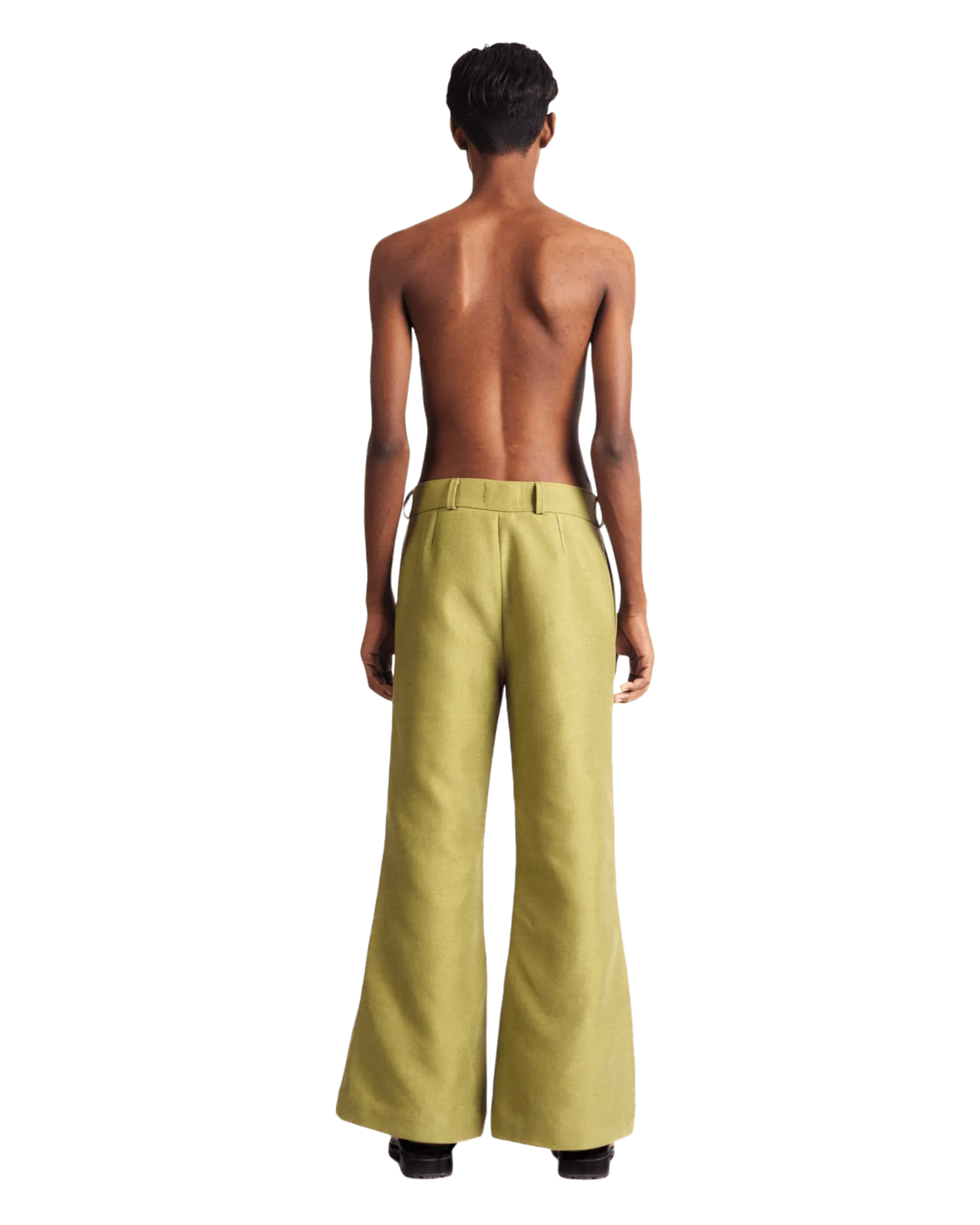 "PEACOCK SYMPHONY" TROUSERS