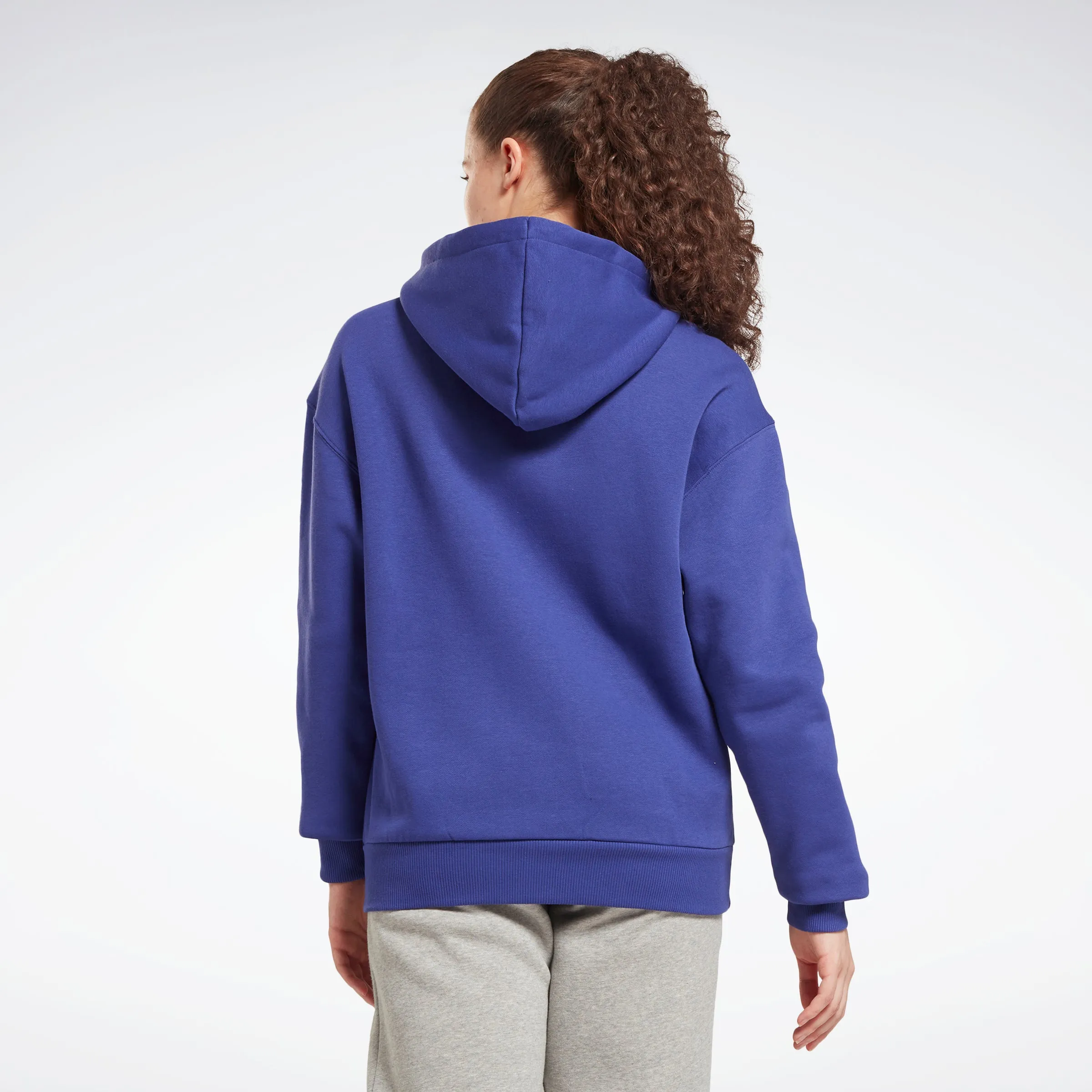 Reebok Apparel Women Reebok Identity Logo Fleece Hoodie Bolprp