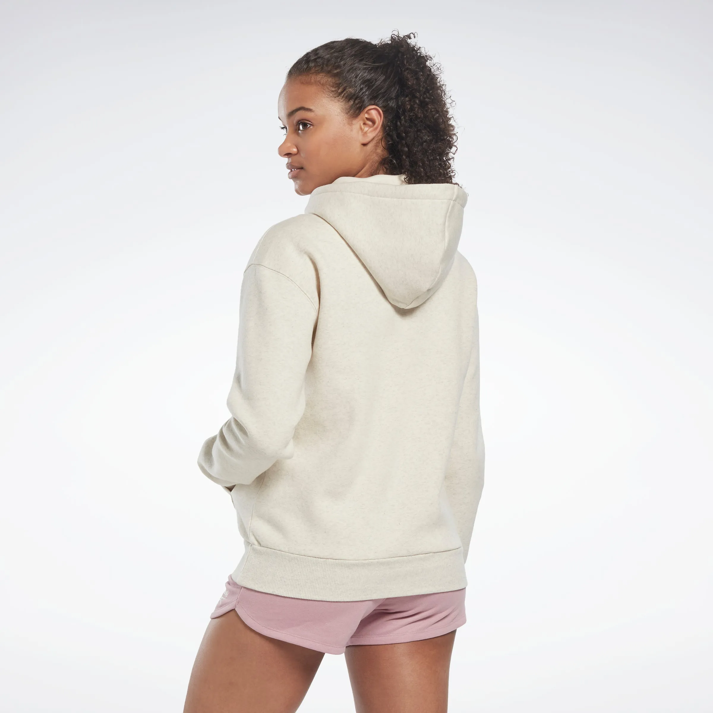 Reebok Apparel Women Reebok Identity Logo Fleece Hoodie Clwtml