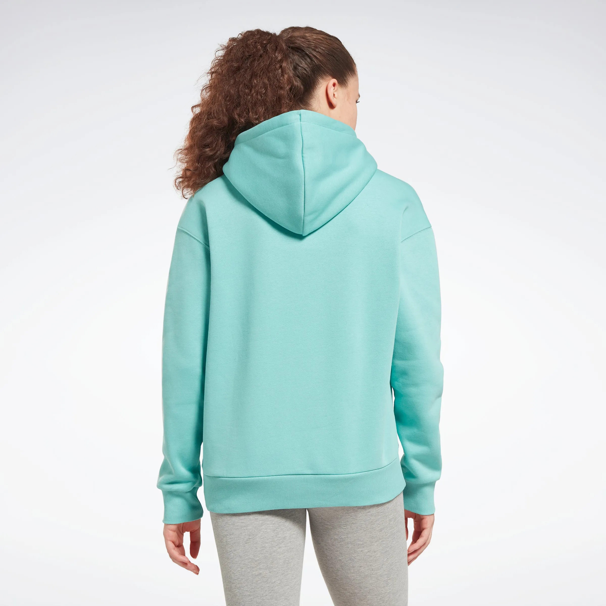 Reebok Apparel Women Reebok Identity Logo Fleece Hoodie Seclte