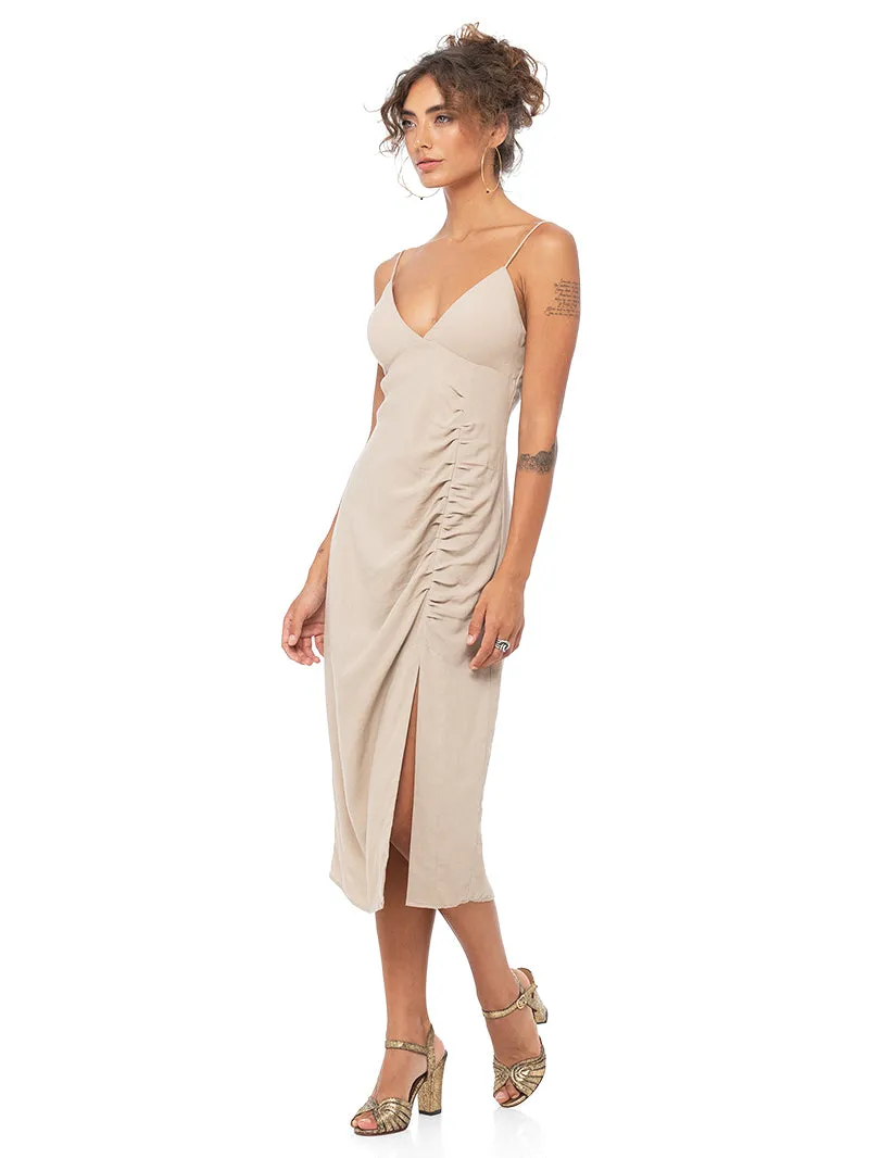 Sade Midi Linen Dress