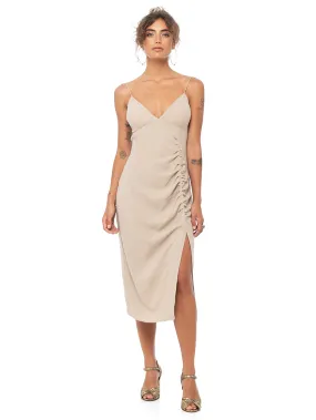 Sade Midi Linen Dress