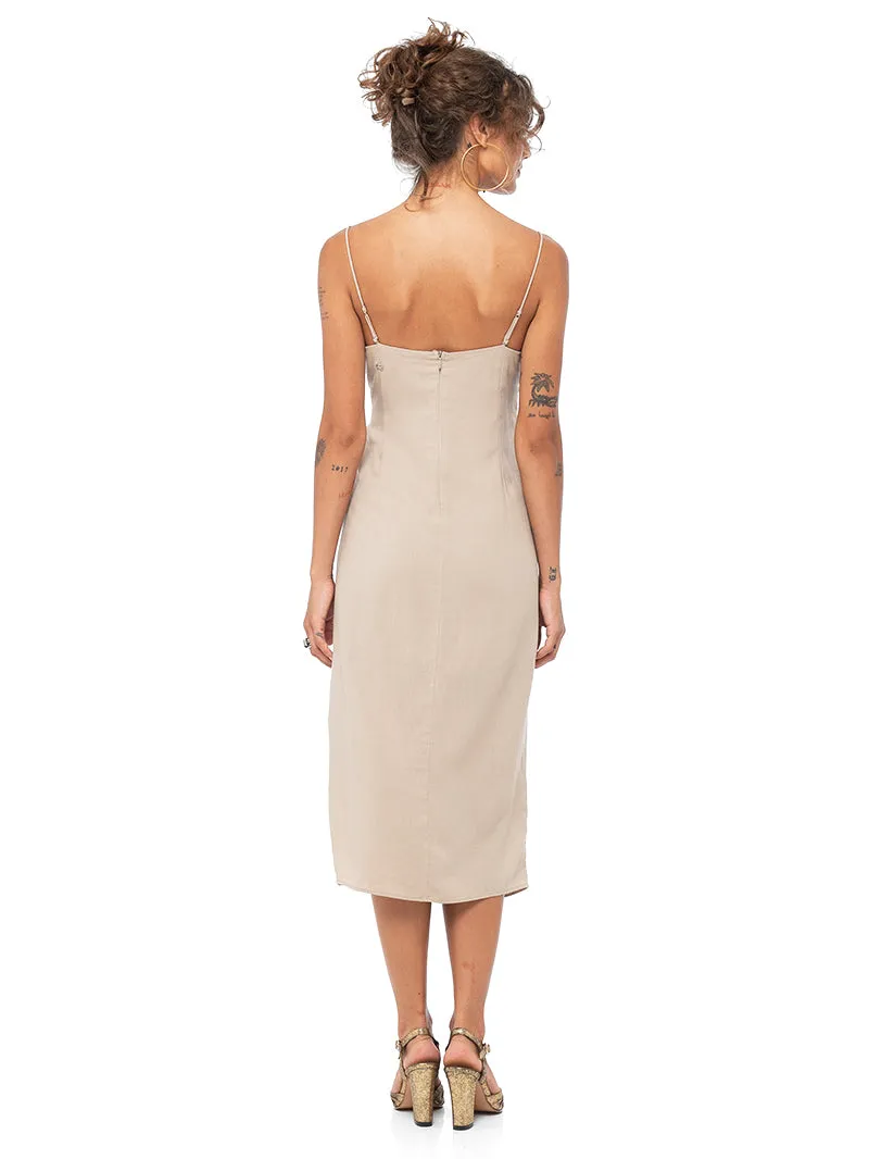 Sade Midi Linen Dress