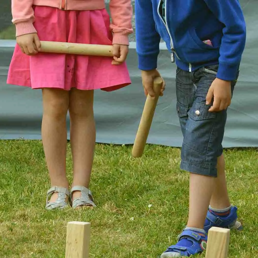 Scandinavian Kubb Game Set - Indoor & Outdoor