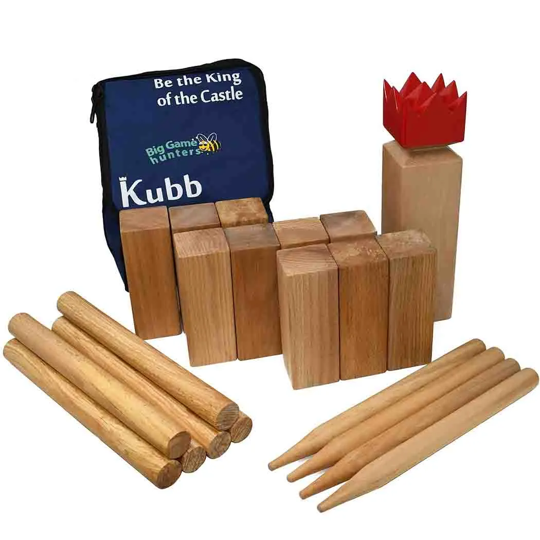 Scandinavian Kubb Game Set - Indoor & Outdoor