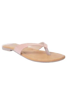 SOLES Pretty Pink Flat Sandals Open Toe