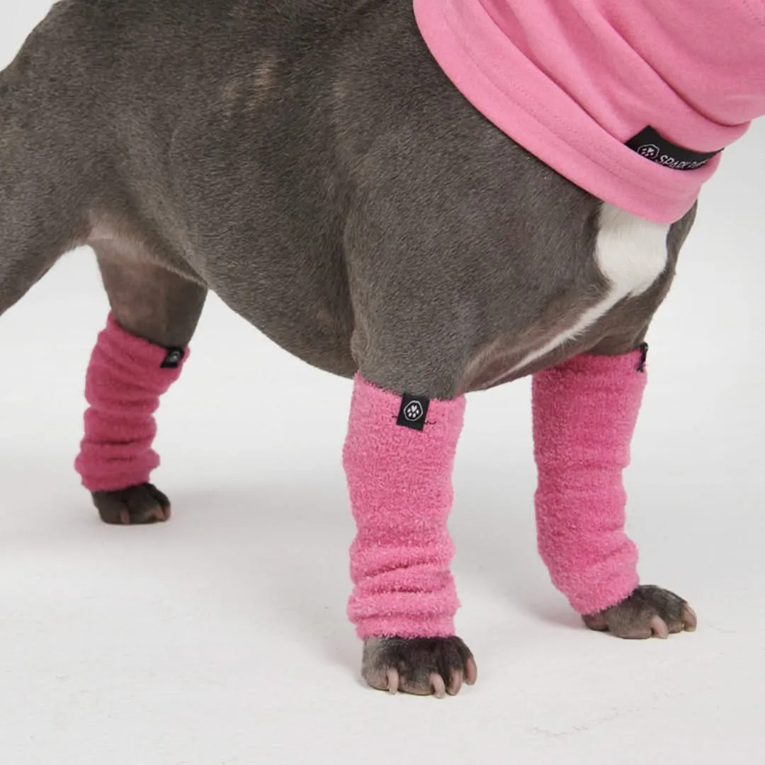 Stretchy Fleece Dog Leg Warmer Sleeves