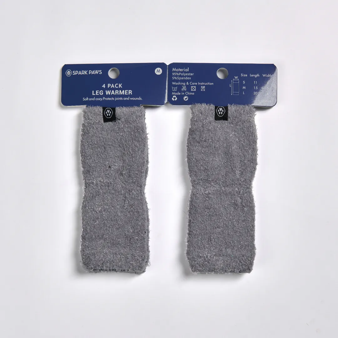 Stretchy Fleece Dog Leg Warmer Sleeves