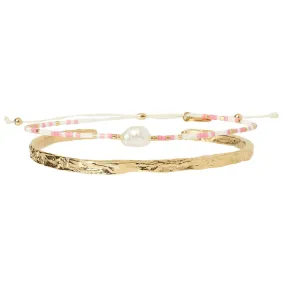 Summer Bracelet Stack - Pink