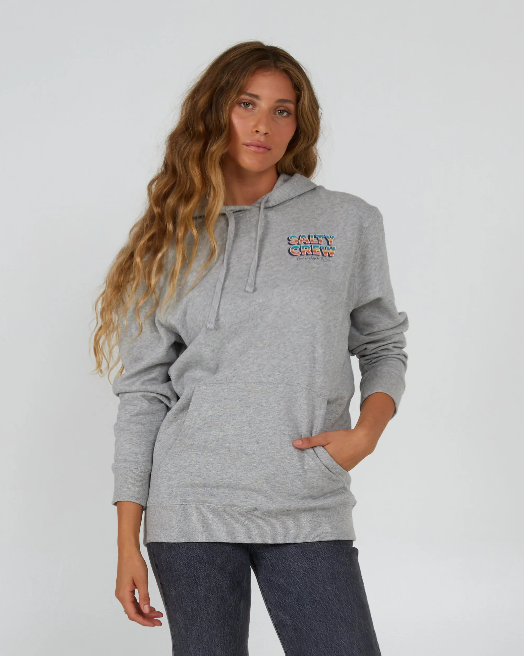 Summertime Athletic Heather Hoody