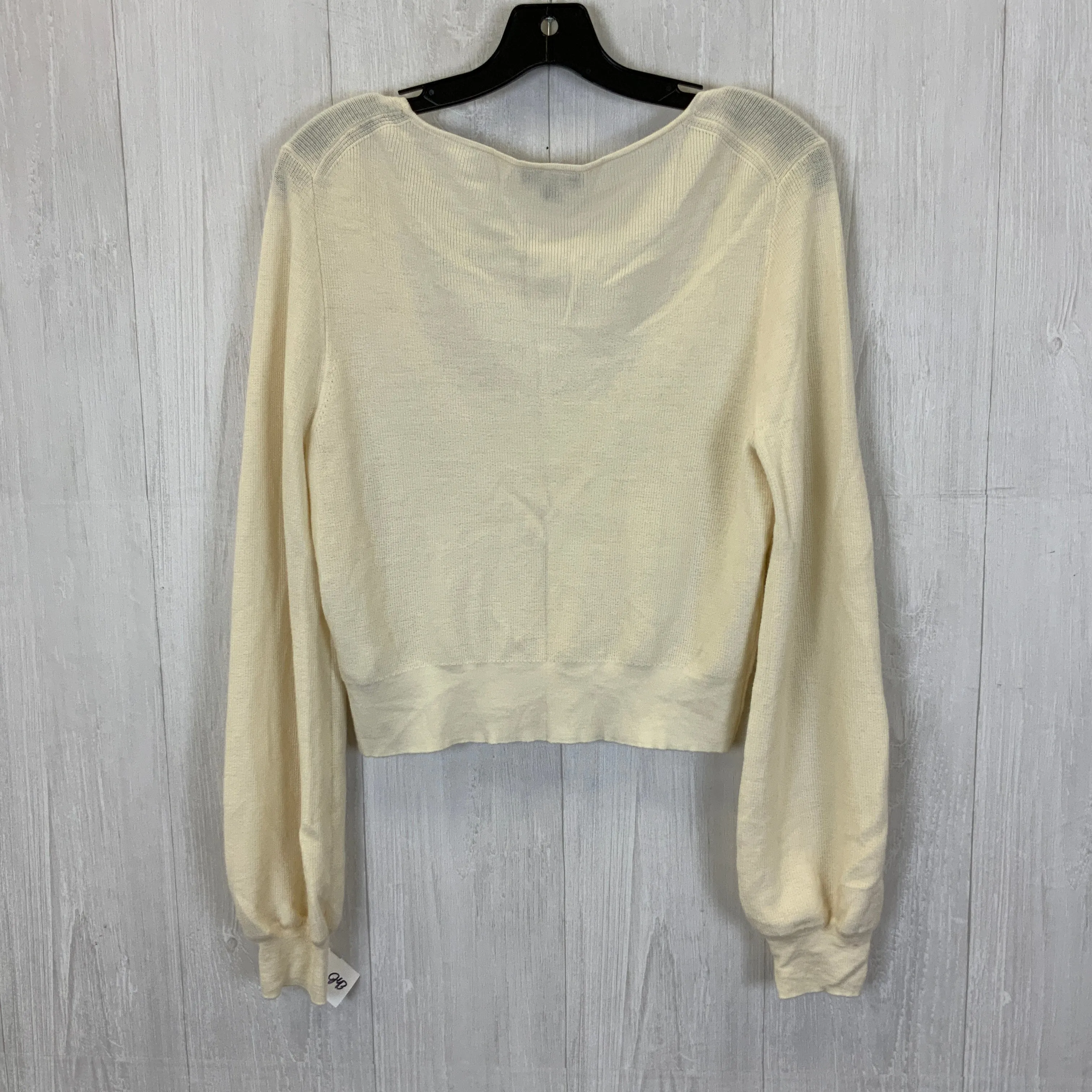 Sweater By J. Crew In Cream, Size: L