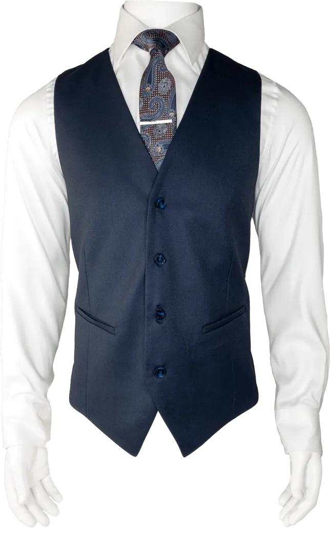 T7-Navy Waistcoat