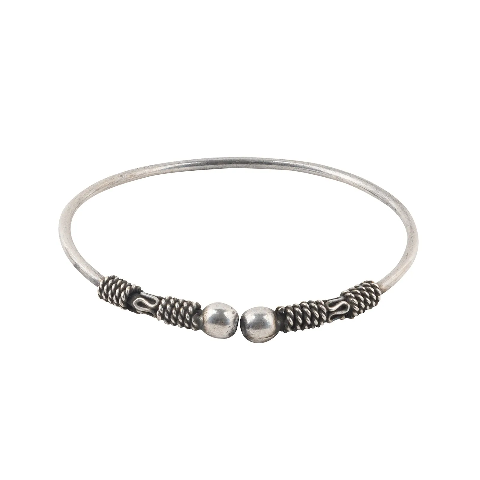 Teejh Gautami Silver Oxidised Bracelet