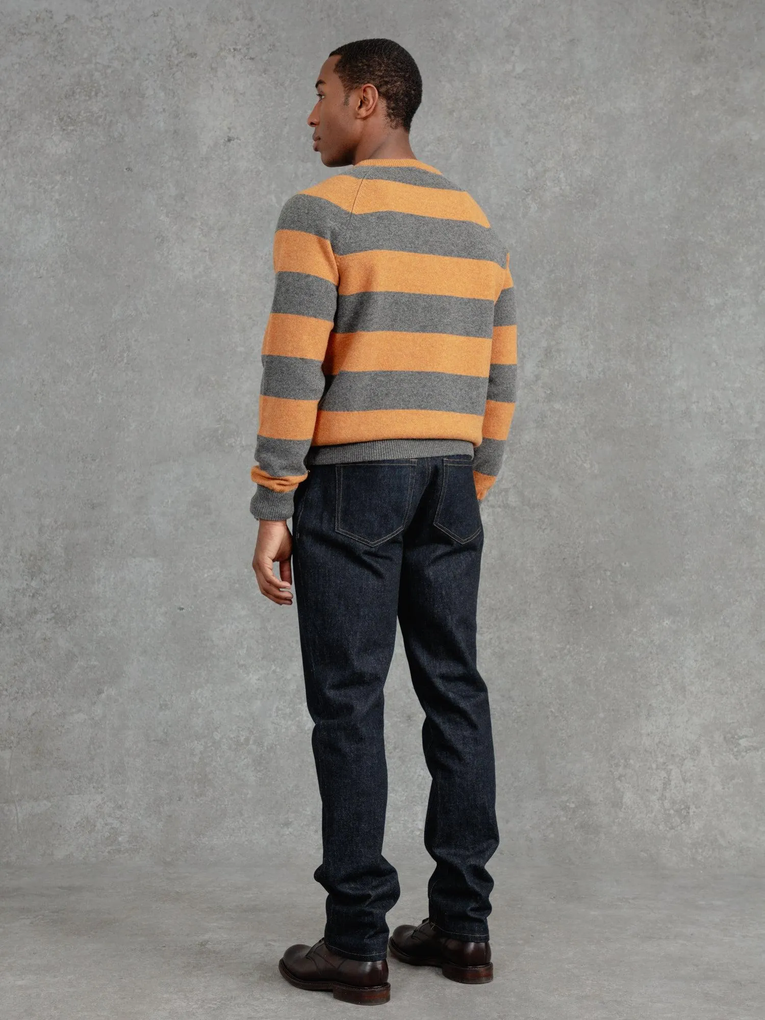 The Merino Wool Striped Sweatshirt