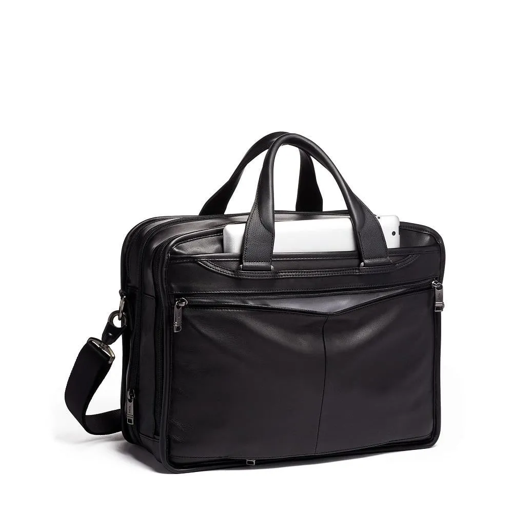 Tumi Alpha 3 Expandable Organizer Brief Leather