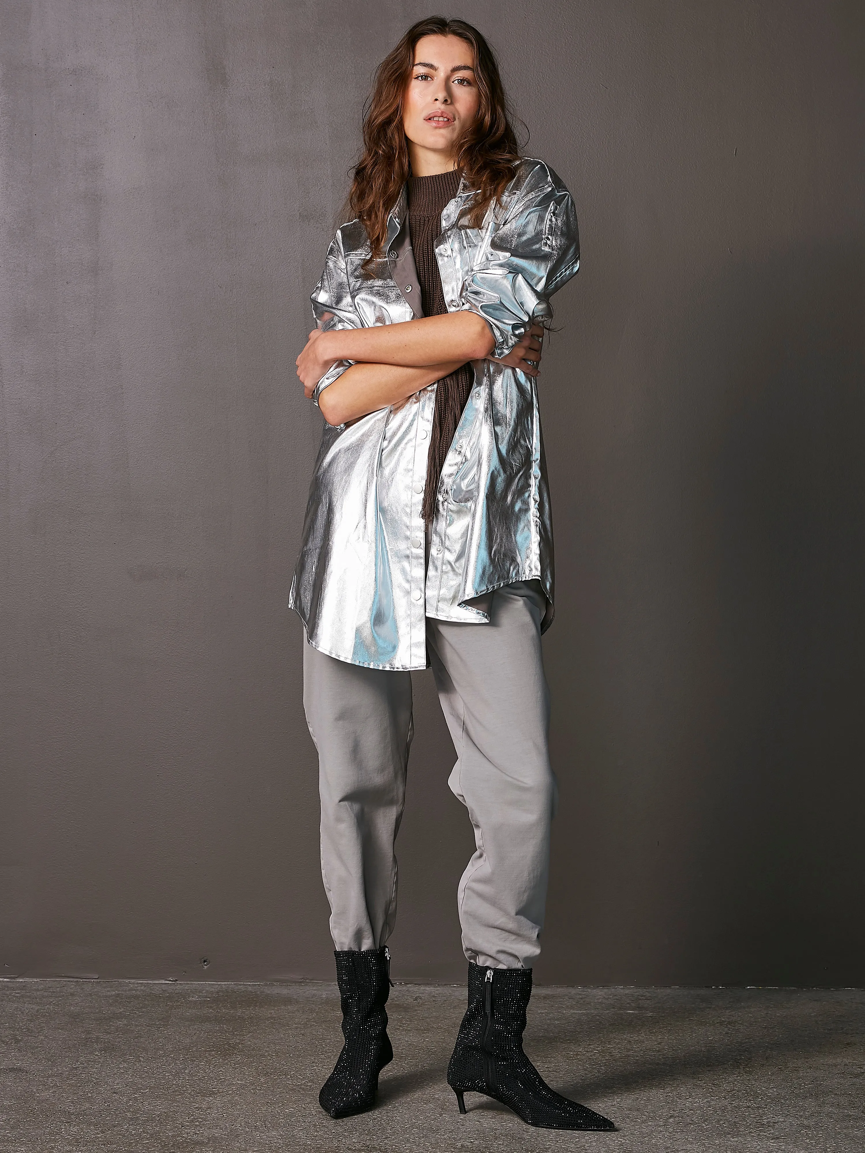 VIOL shirt - Silver