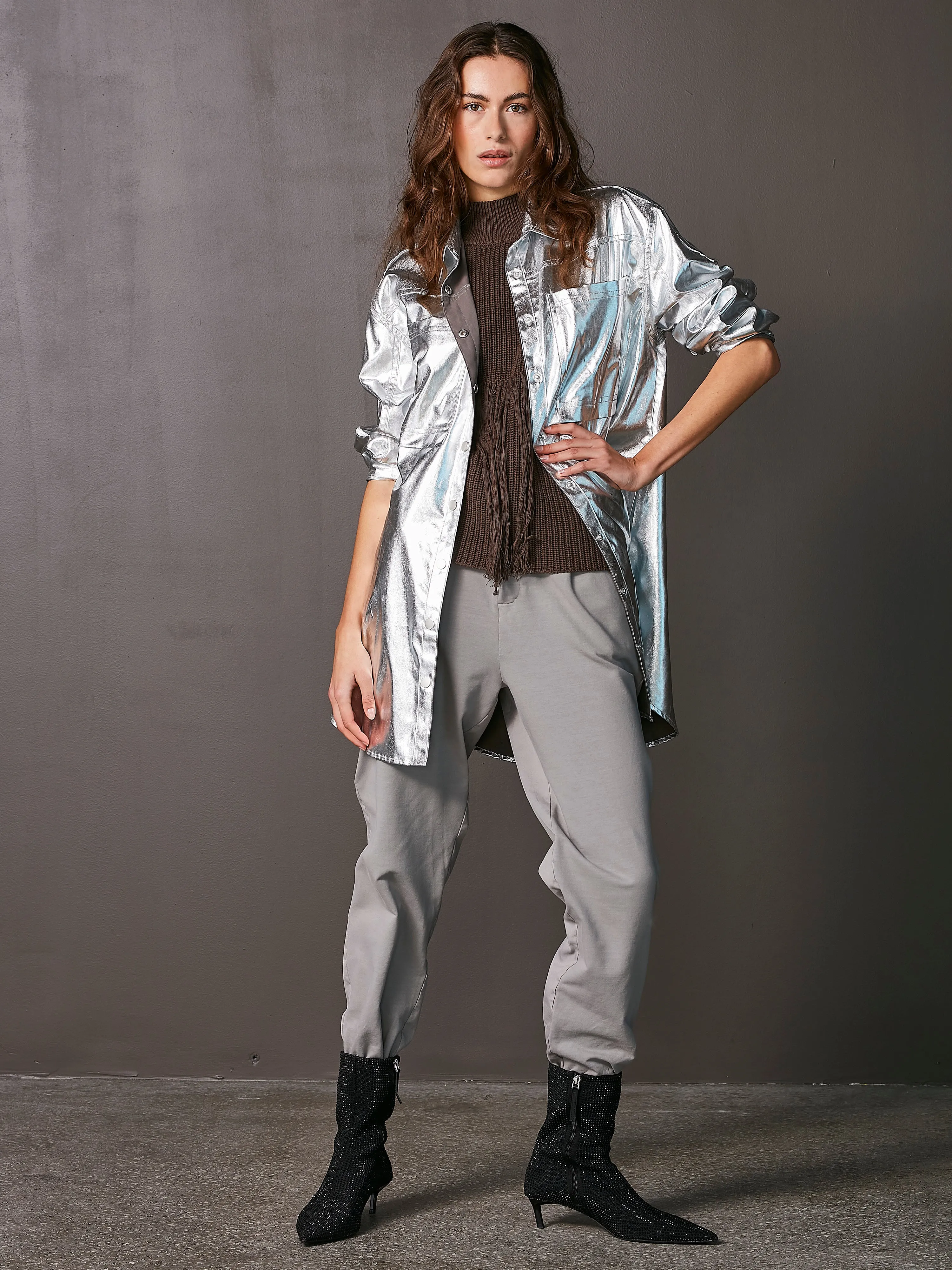 VIOL shirt - Silver