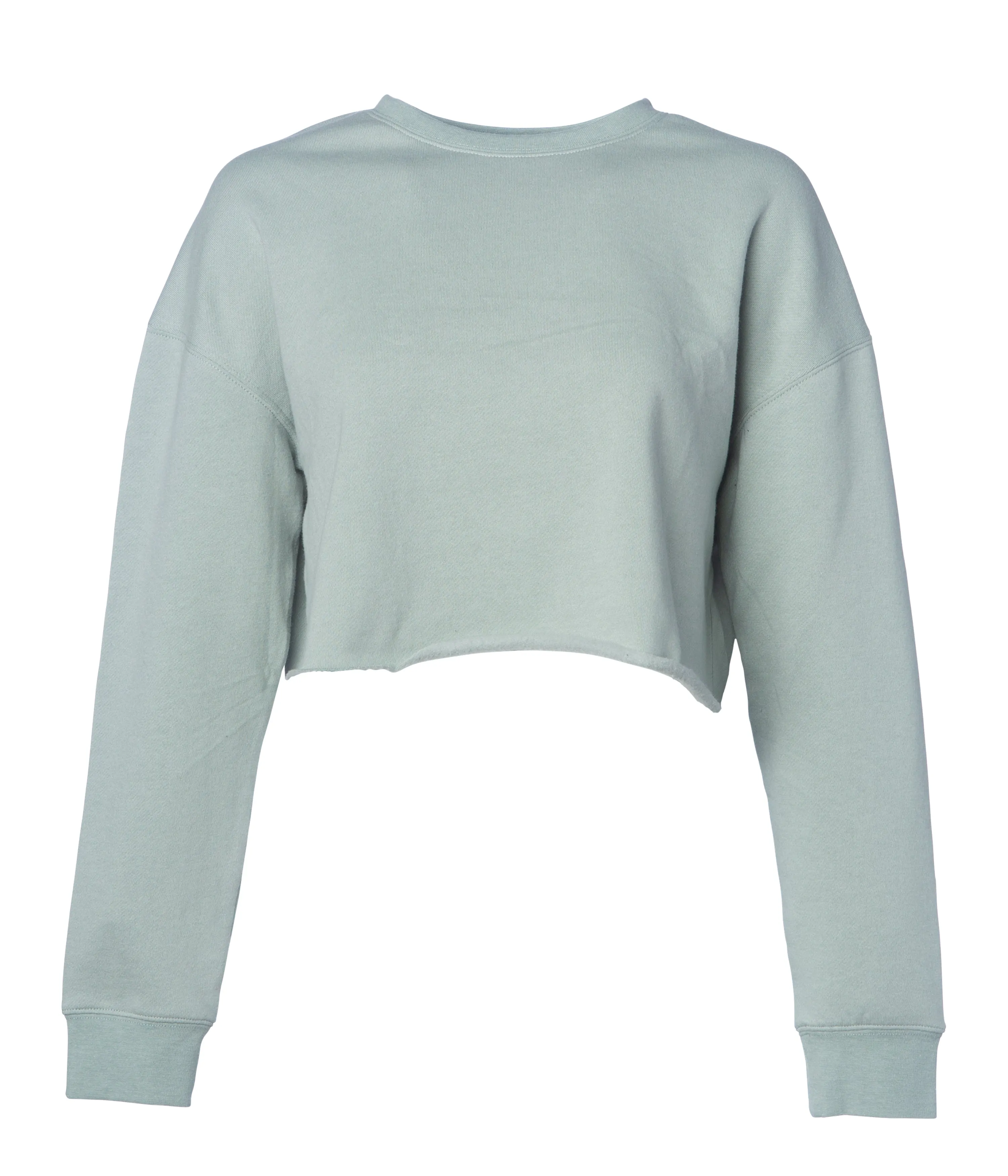 Women's Lightweight Crop Crew Neck