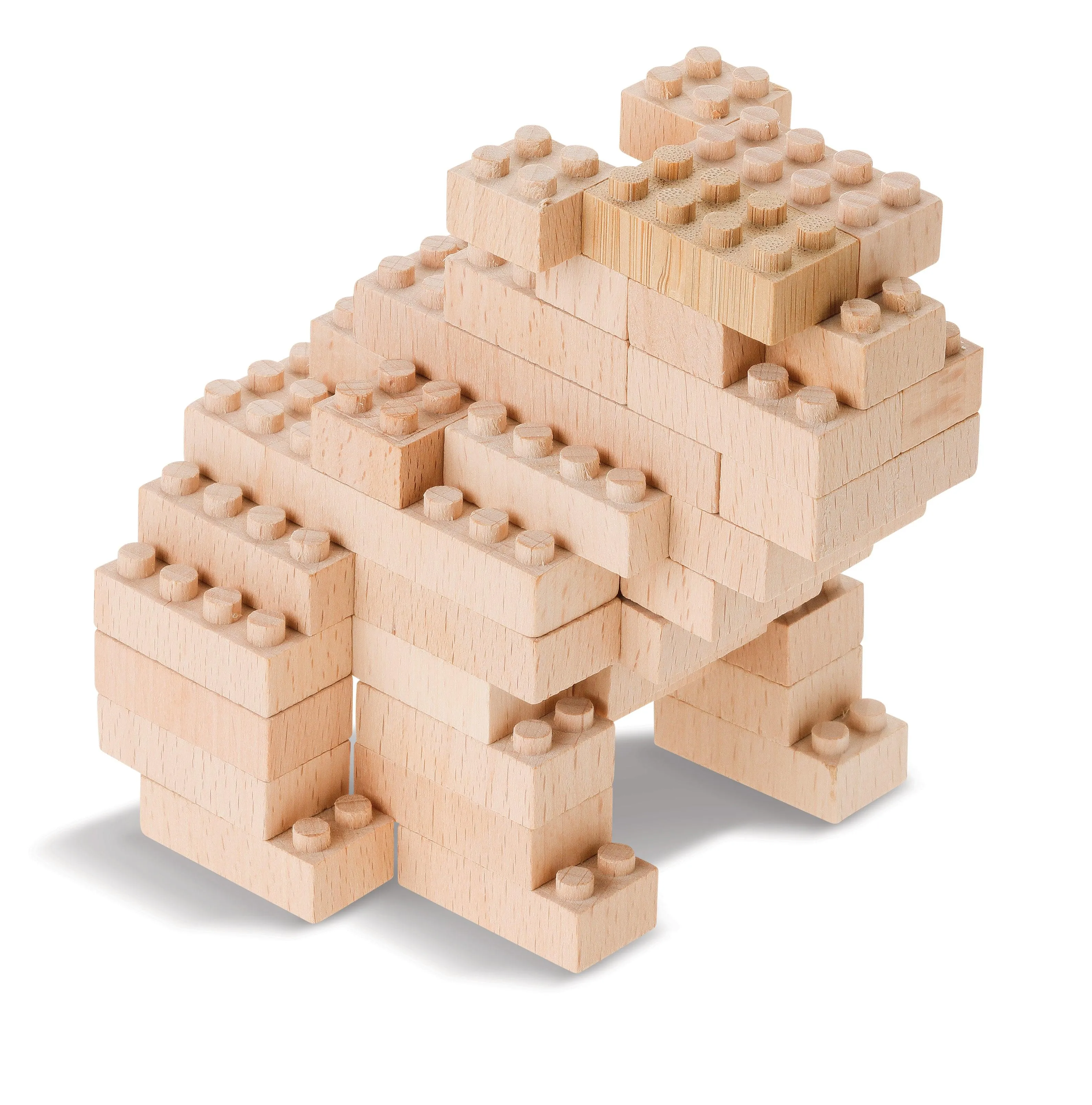 Wood Bricks 3 in 1 Builds - Dogs