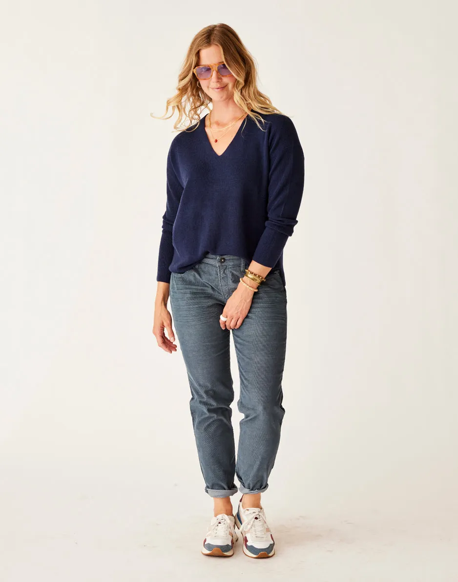 Zella Merino Sweater: Navy