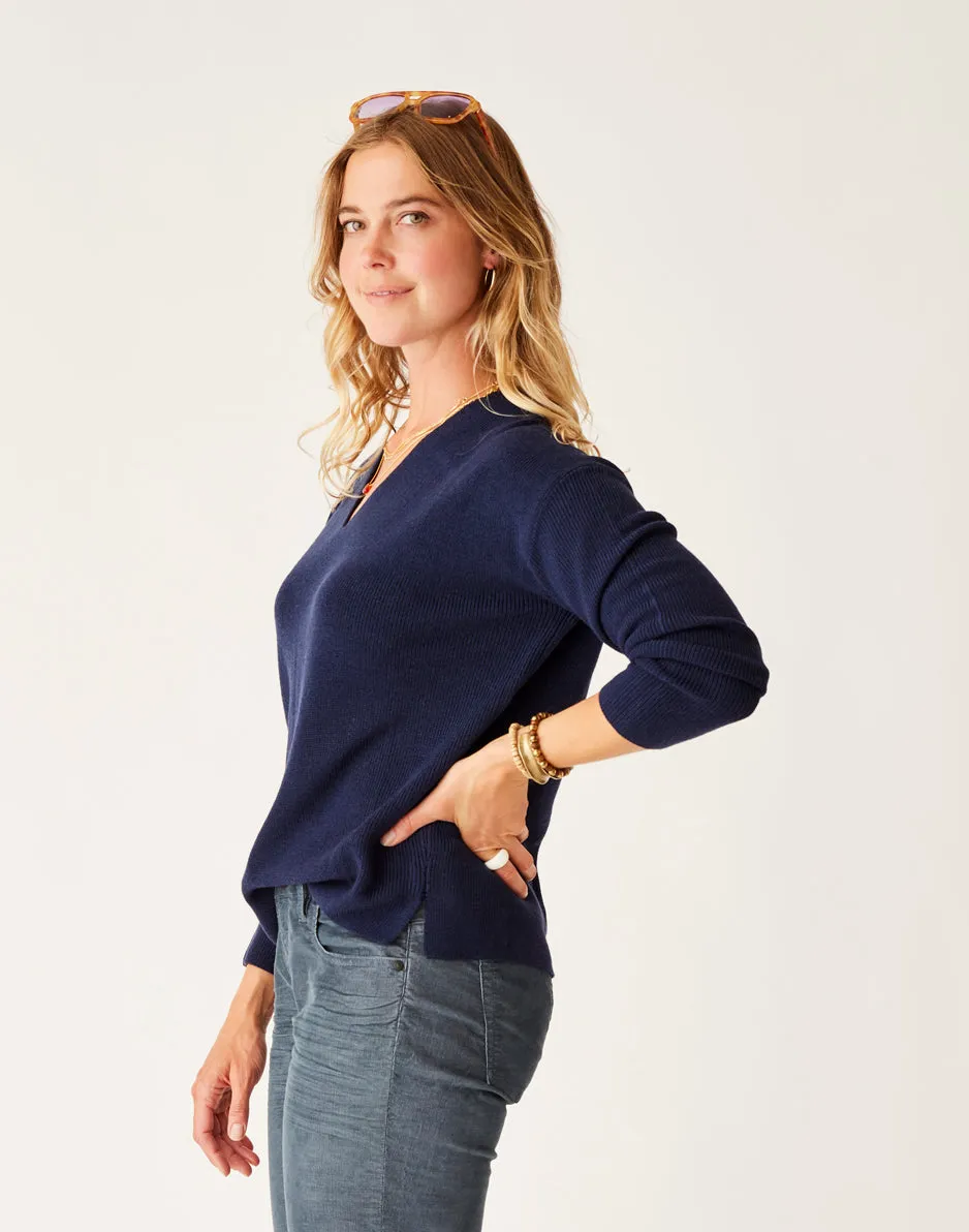 Zella Merino Sweater: Navy